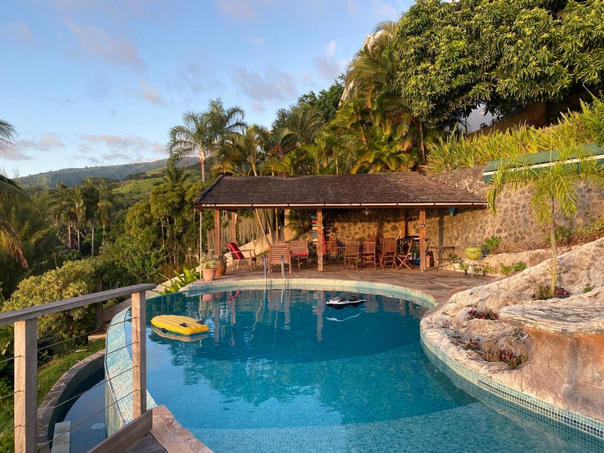 Globe Trotter Lodge Tahiti Punaauia  ภายนอก รูปภาพ