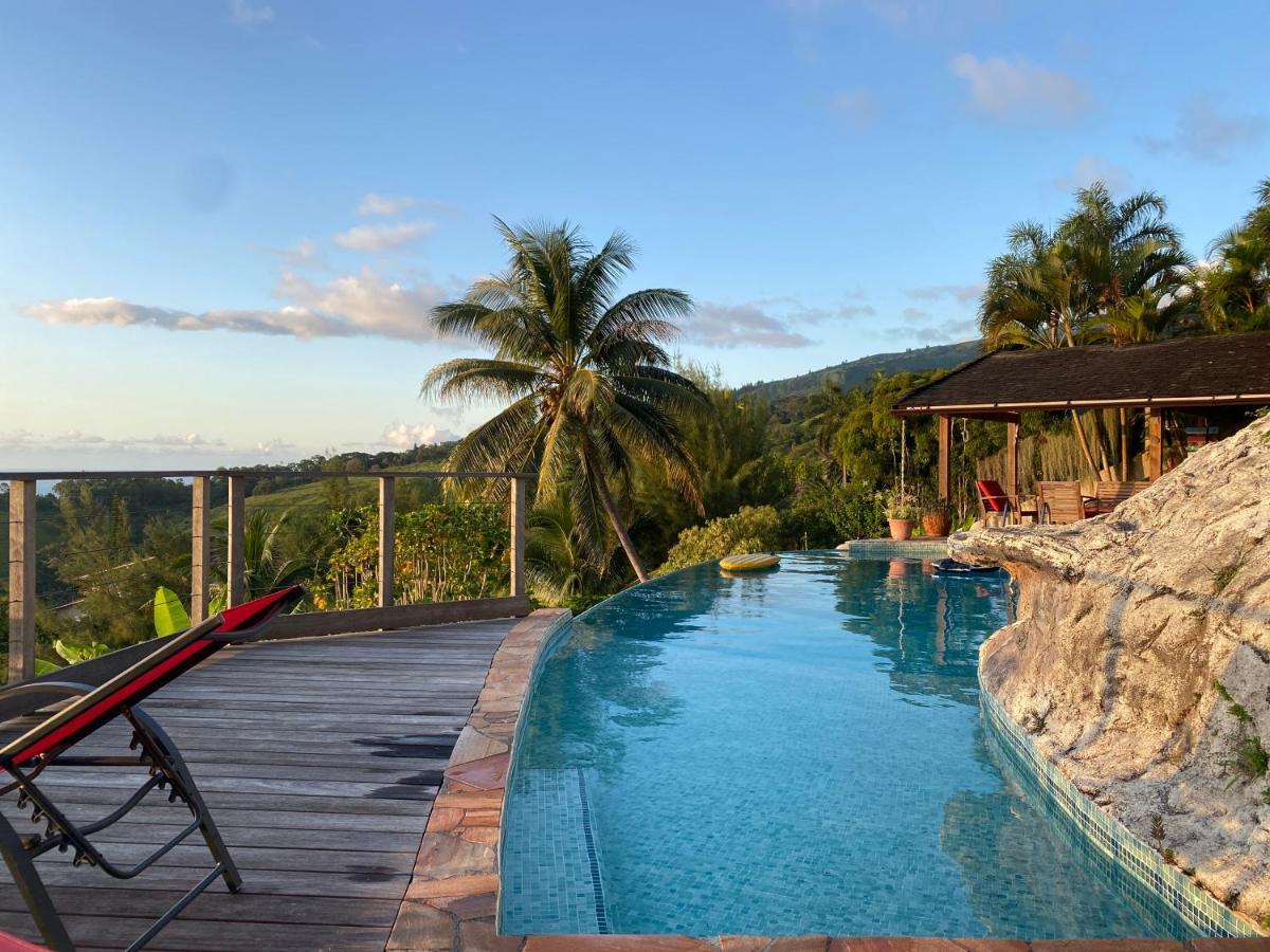 Globe Trotter Lodge Tahiti Punaauia  ภายนอก รูปภาพ