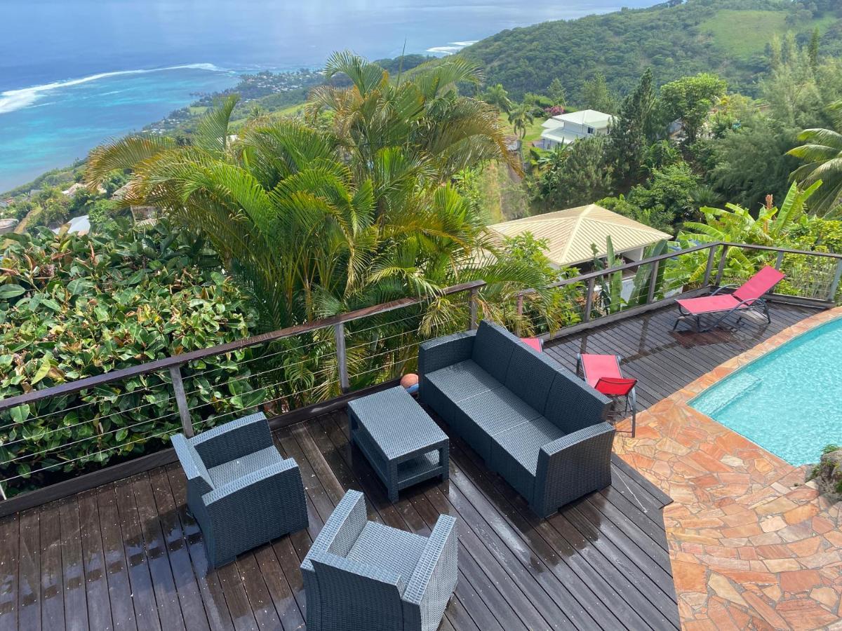 Globe Trotter Lodge Tahiti Punaauia  ภายนอก รูปภาพ