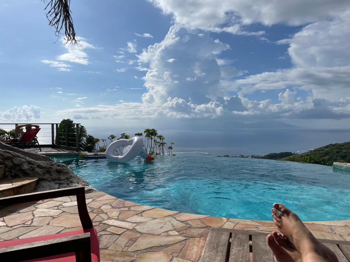 Globe Trotter Lodge Tahiti Punaauia  ภายนอก รูปภาพ